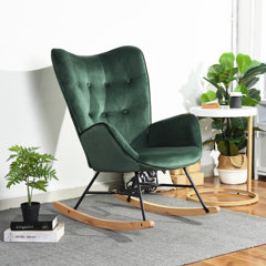 Wayfair green deals rocking chair